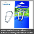 83014#70mm personalized shaped fashion carabiner hook spring hook